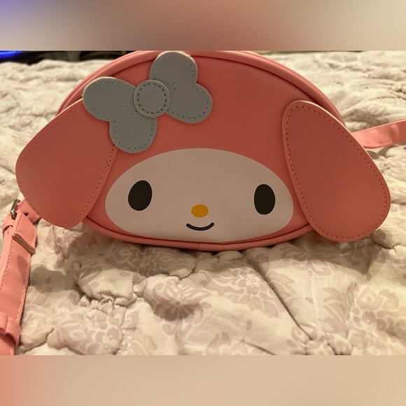 Sanrio my melody faux leather fanny pack - Picture 1 of 6
